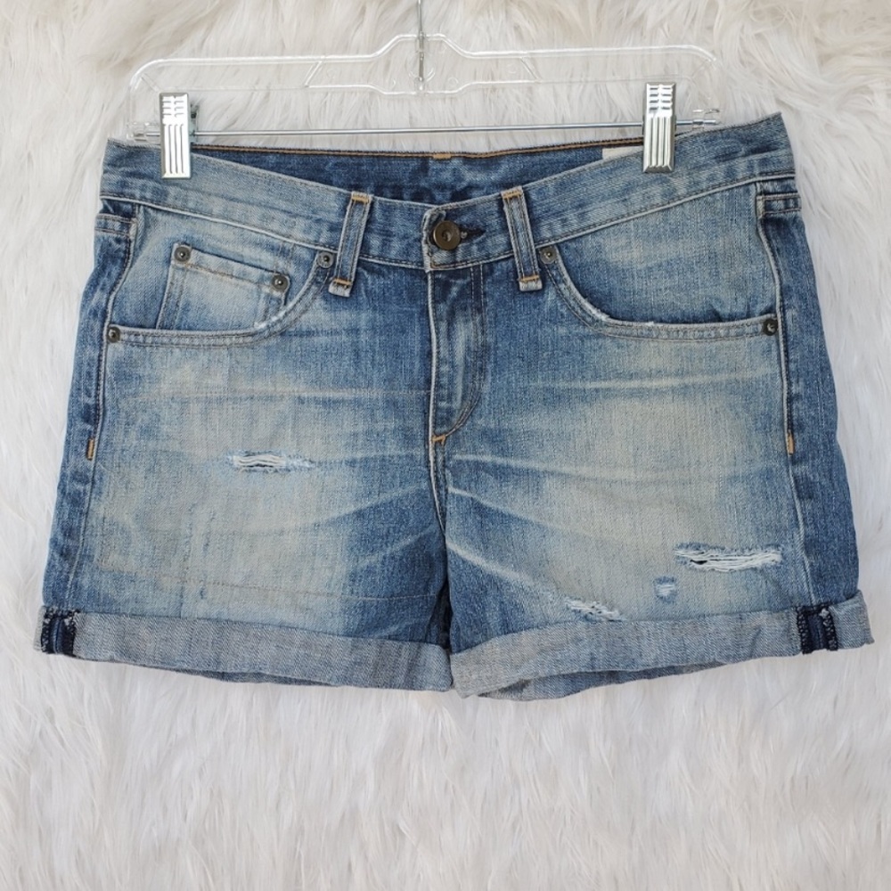 Rag & Bone Boyfriend Shorts - Picture 2 of 10